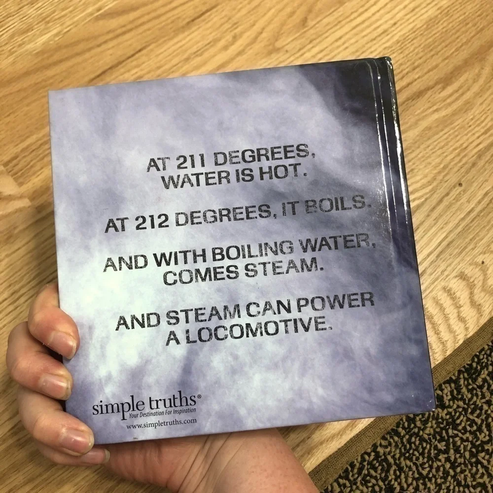 212 Degrees Hardcover Book Sam Parker Anderson